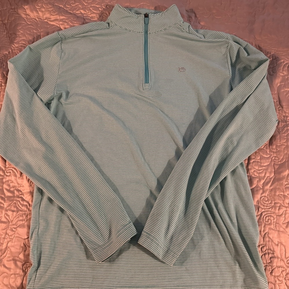 Vineyard Vines Blue Quarter-Zip Sweatshirt